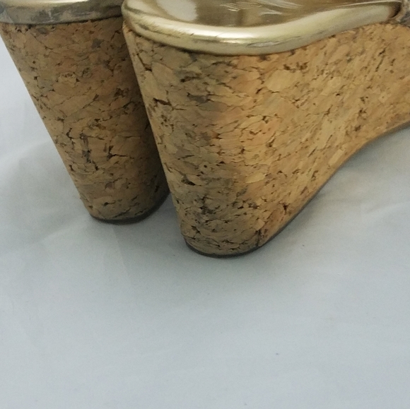 Jimy choo snake embossed wedge 36 slingback - Picture 3 of 5